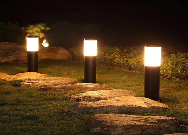 luce da giardino a led