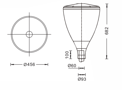 sensor flood light