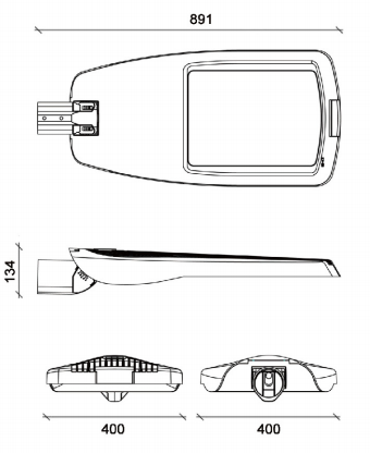 lampu jalan luar