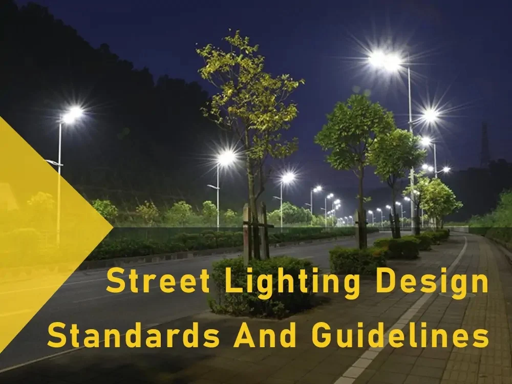 sokak aydınlatma tasarımı
