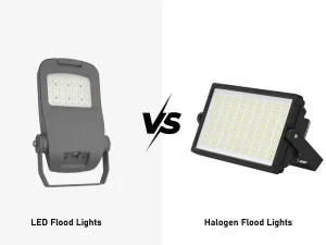 holofotes de led vs holofotes de halogênio