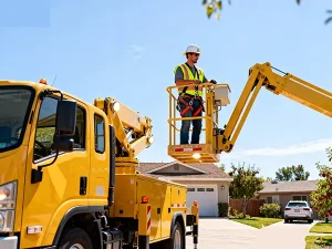 installing flood light