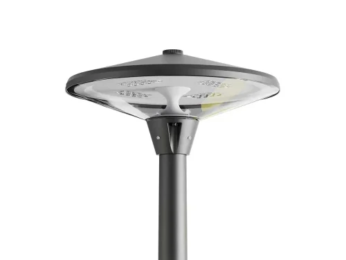 Lampu taman LED Keira Ellips dengan tiang